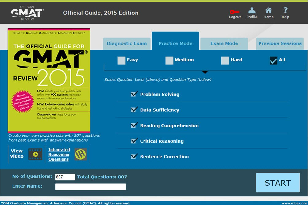 Gmat 2015 guide